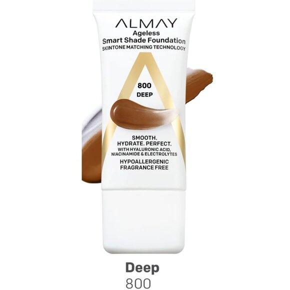 ALMAY Ageless Smart Shade Foundation 1oz - #800 Deep - Picture 2 of 9